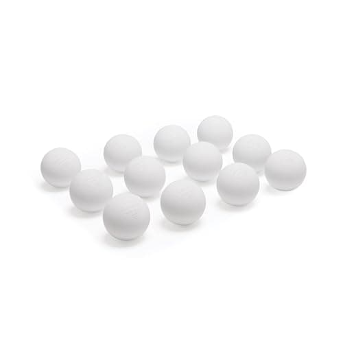Champion Sports Lacrosse Balls – Official Size Equipment for Professional, College & High School Games, Practices & Recreation, NOCSAE, NCAA, NFHS & SEI Certified, 12-Pack, White