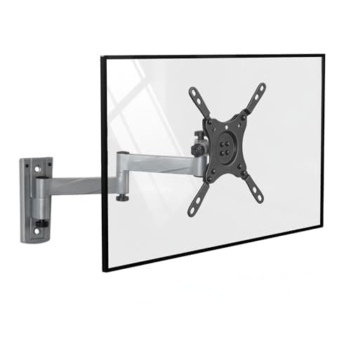 Mount-It! Locking RV TV Mount with Dual Wall Plates & Quick Release | Full Motion Rust-Resistant Aluminum Arm for Indoor & Outdoor Use in Camper, Trailer, RV | 13-42 Inch Screens, VESA 200 Compatible