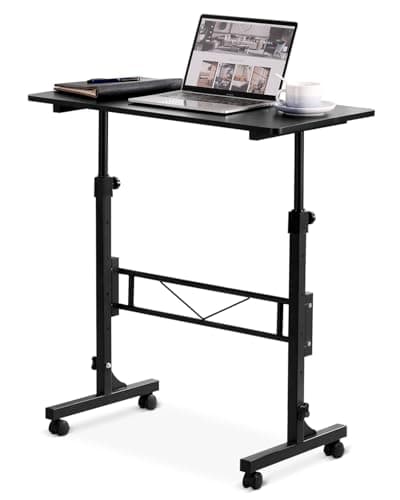 Amztabler Standing Desk Review – Compact Adjustable Desk on Wheels