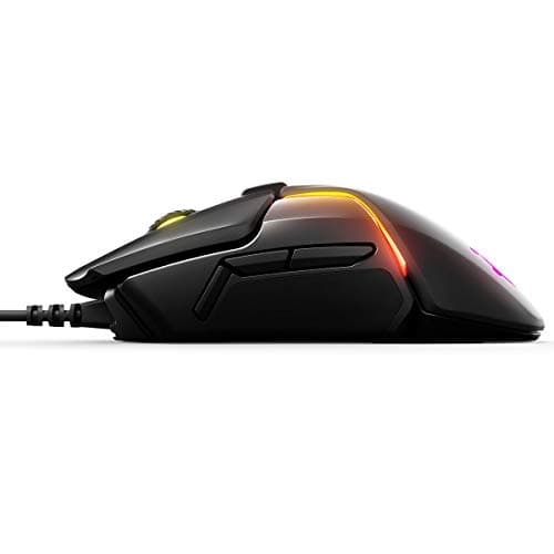 SteelSeries Rival 600 Gaming Mouse - 12,000 CPI TrueMove3Plus Dual Optical Sensor - 0.5 Lift-off Distance - Weight System - RGB Lighting,black