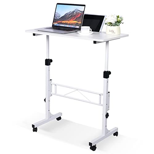 KLSMYHOKI Standing Desk Review: Honest Adjustable Height mobile Desk Test