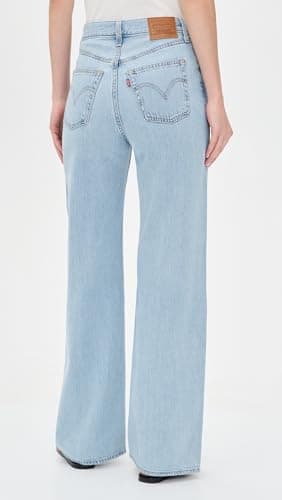 Levi's®, Womens, Ribcage Wide Leg H223, of Course Stone, Size: 27, Inseam: 32