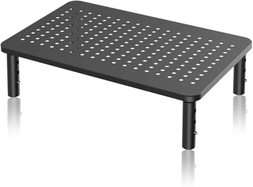 Suptek Monitor Stand Riser Review – 3 Height Adjustable Desk Organizer