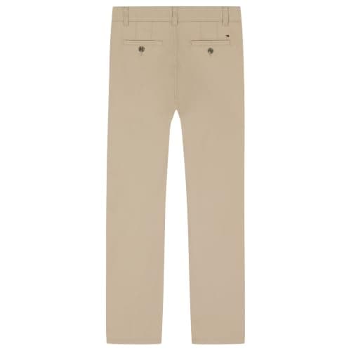Tommy Hilfiger Kids Boy's Academy Pants (Big Kids) Travel Khaki 14 Big Kids