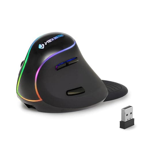 Souris Ergonomique J-Tech Digital V638 : Test et Avis Complet