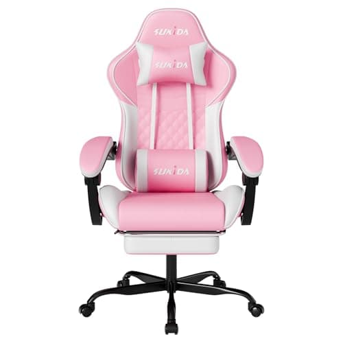 Silla Gaming Ergonómica SUKIDA con Masaje Lumbar – Análisis Completo