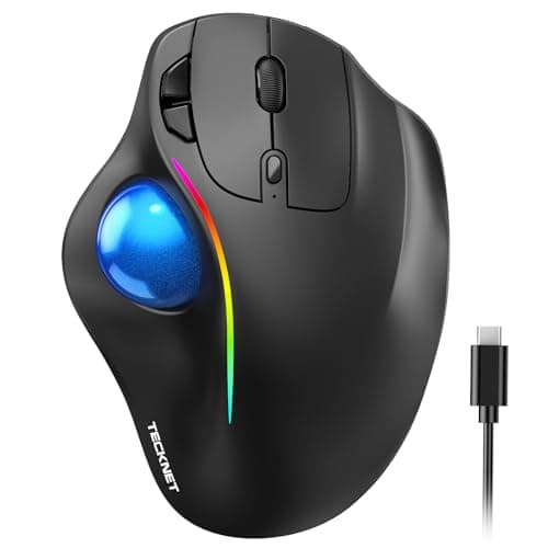 TECKNET Pro Wireless Trackball Mouse Review – Ergonomic Thumb Control Tested