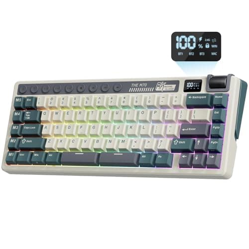 RK M70 Wireless Mechanical Keyboard Review: 75% Tri-Mode