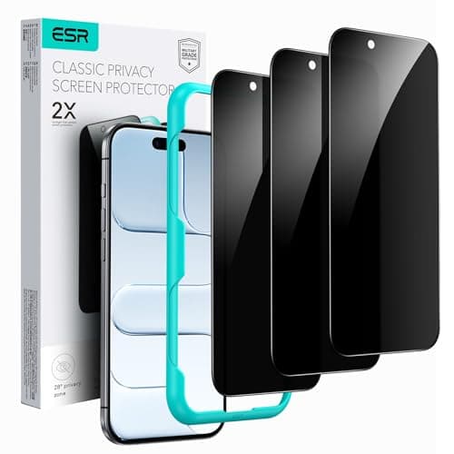 ESR iPhone 15 Pro Privacy Screen Protector Review – Is It Worth Buying?