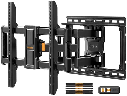 Perlegear Full Motion TV Wall Mount Review: Stevige Muurbeugel voor Grote TV's (2024)