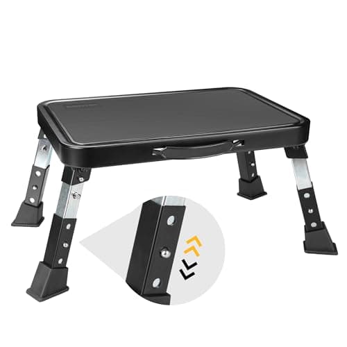 BONTEC Folding Step Stool Review: 3-Level Adjustable Stool Tested