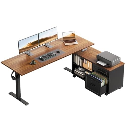 OffiGo Bureau Debout Électrique en L 140 cm – Mon Test Complet