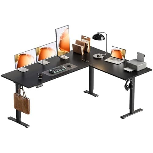 OffiGo L-formade ståbord – recension av ergonomiskt hörnsystem för hemmakontoret