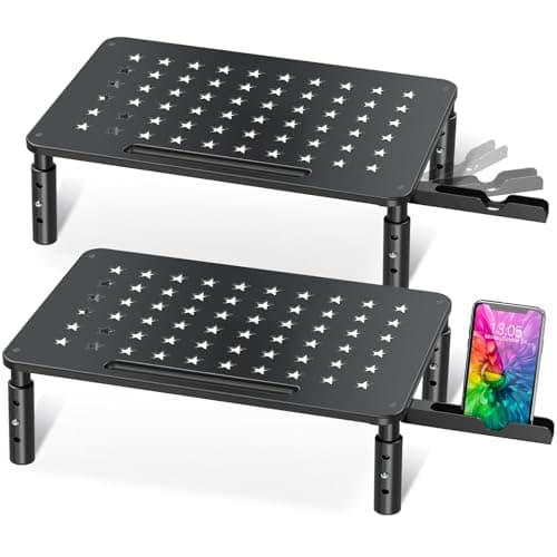 Zimilar 2 Pack Monitor Stand Review – Does This Adjustable Riser Deliver?
