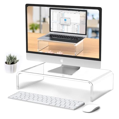 Beimu Acrylic Monitor Stand Review – Clear, Sturdy & Ergonomic?