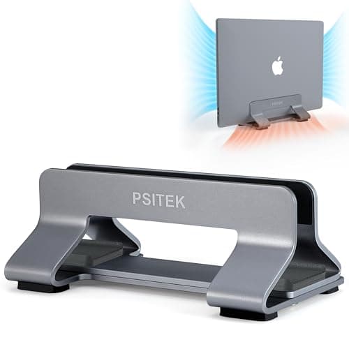 Psitek Aluminum Vertical Laptop Stand Review — A Space-Saver Worth Buying?