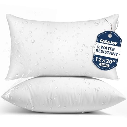 CASAJOY Outdoor Pillow Inserts Test 2025 : Mon Avis après Utilisation