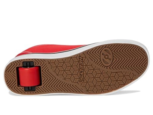 HEELYS Girl's Pro 20 (Little Kid/Big Kid) Red/White 8 Big Kid (Women's 9) M