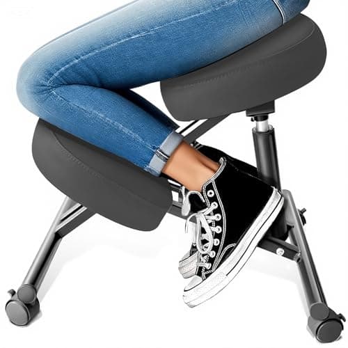 Ergonomische Knielende Stoel Test 2025 – DENGTELI PU Leer