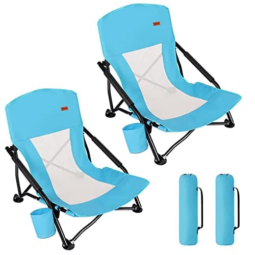 TOBTOS Low Beach Chair Review – Comfortable Folding Sand Chair?