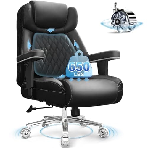 Big and Tall Office Chair 650lbs Review – Estevo Ergonomic Desk Chair