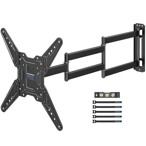 BONTEC TV Wall Mount Full Motion Review: 37.4″ Extension Tested