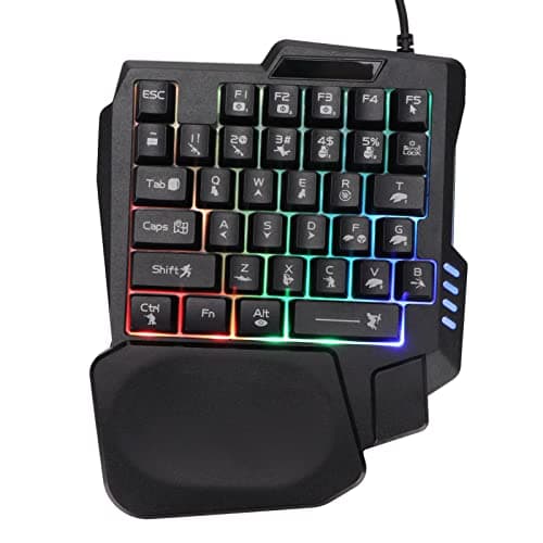 Yunseity RGB Teclado Gaming Una Mano: Análisis Completo 2024