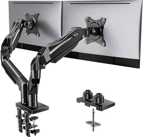 HUANUO FlowLift – Test av dubbel monitorhållare för hemmakontoret