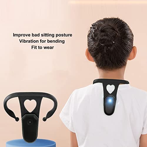 Smart Posture Corrector, Posture Trainer, Smart Reminder Posture Corrector, Upper Back Support Band Vibration Smart Posture Reminder for Women Kids Men Prevent Hunchback