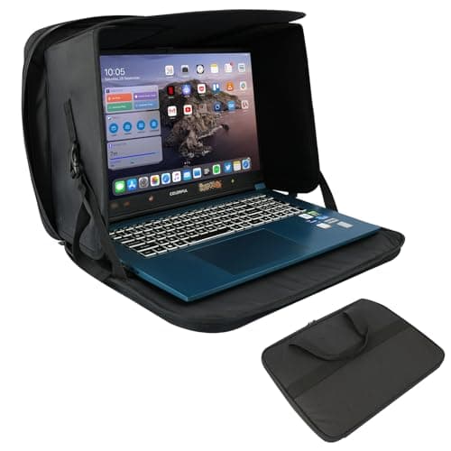 Comastbo Laptop Sun Shade Bag Review – Work Outdoors Without Squinting