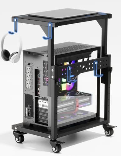 ZUAVIALA PC Tower Stand Review: A Solid Rolling CPU Holder?