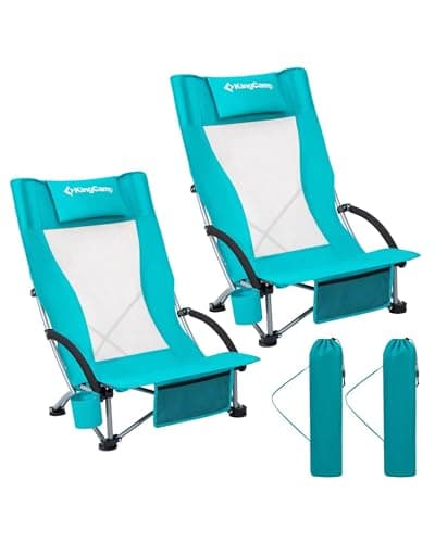 KingCamp Low Beach Chairs 2 Pack Review – Comfortable Summer Companion
