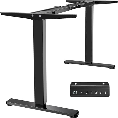 VIVO Electric Standing Desk Frame Review – Heavy Duty Dual Motor Test