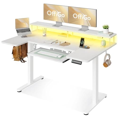 OffiGo U Shaped Electric Standing Desk Review 2024