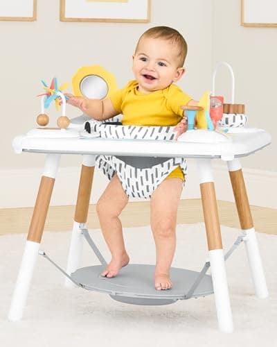 Skip Hop Discoverosity Montessori-Inspired 3-Stage Activity Center & Play Table for Baby Ages 4m+