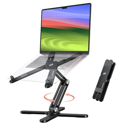 OMOTON Laptop Stand Review: 360° Rotating Riser Worth It?