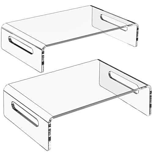 Zimilar 2 Pack Monitor Stand Riser Review: Clear Choice for Dual Screens?