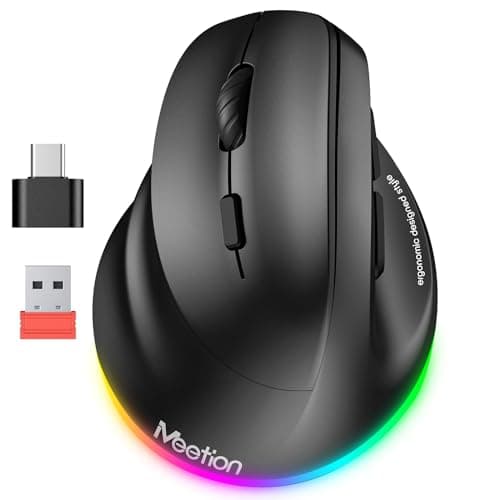 Souris Ergonomique Gaucher MEETION : Test et Avis Complet