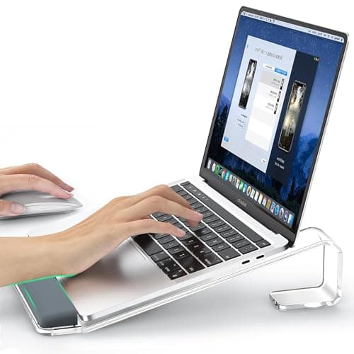 LOXP Acrylic Laptop Stand Review: Does the Wrist Support Actually Work?