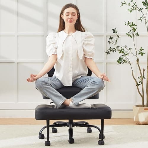 BIGGARSIT Criss Cross Bürostuhl Test – Meditationsstuhl für aktives Sitzen