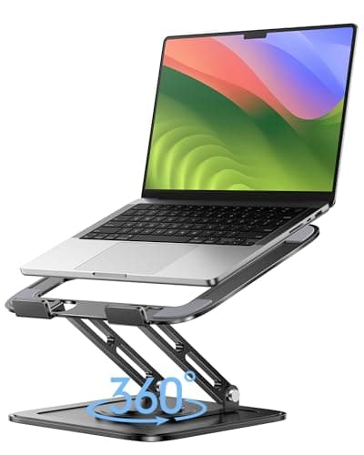 LOXP Adjustable Laptop Stand Review: 360° Rotating Riser Worth It?