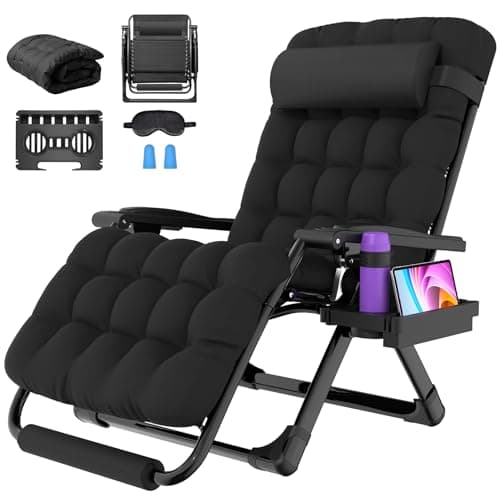 Suteck Zero Gravity Chair Review: Heavy-Duty 500 lbs Outdoor Recliner