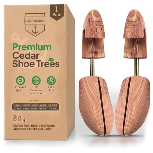 HOUNDSBAY Cedar Shoe Tree Review: Do These Wooden Shoe Trees Actually Work?