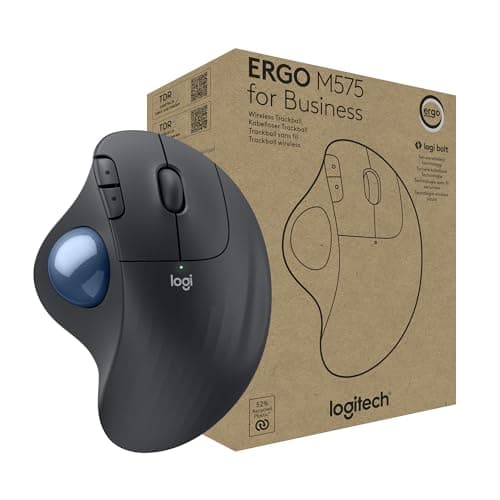 Logitech Ergo M575 Test: Die beste ergonomische kabellose Trackball-Maus?