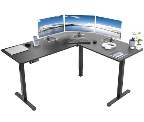 VIVO Corner Standing Desk Review: A Solid L-Shaped Option for Home Offices?