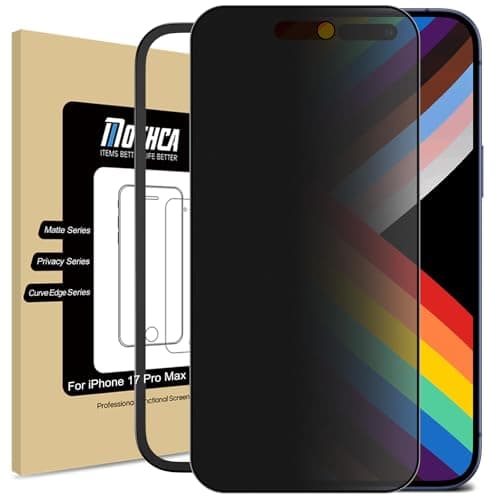 Mothca Matte Privacy Screen Protector for iPhone 17 Pro Max Review