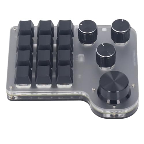 Walfront Macro Gaming Keypad Review: 12 Keys, 4 Knobs, 3 Modes