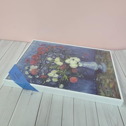 FZARLVMP Framed paintings – Hand-Stretched & Gallery Quality Framed Painting, Classic Landscape Design, Ready-to-Hang Home Décor
