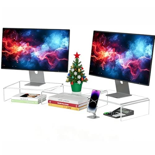 X-cosrack Acrylic Monitor Stand Review – Clear, Adjustable & Surprisingly Sturdy