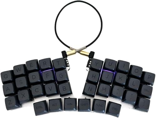 Hardtochooseone Split Ergonomic Keyboard Review – QMK & 36-Key
